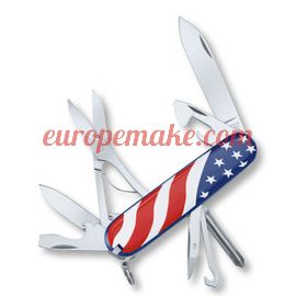 Swiss Army Knife Supper Tinker U.S. Flag 91 mm